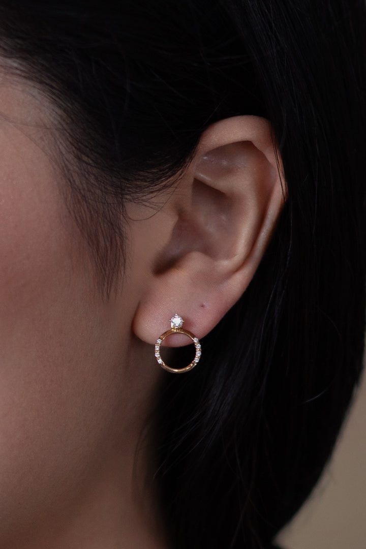 Mini Diamond Earring