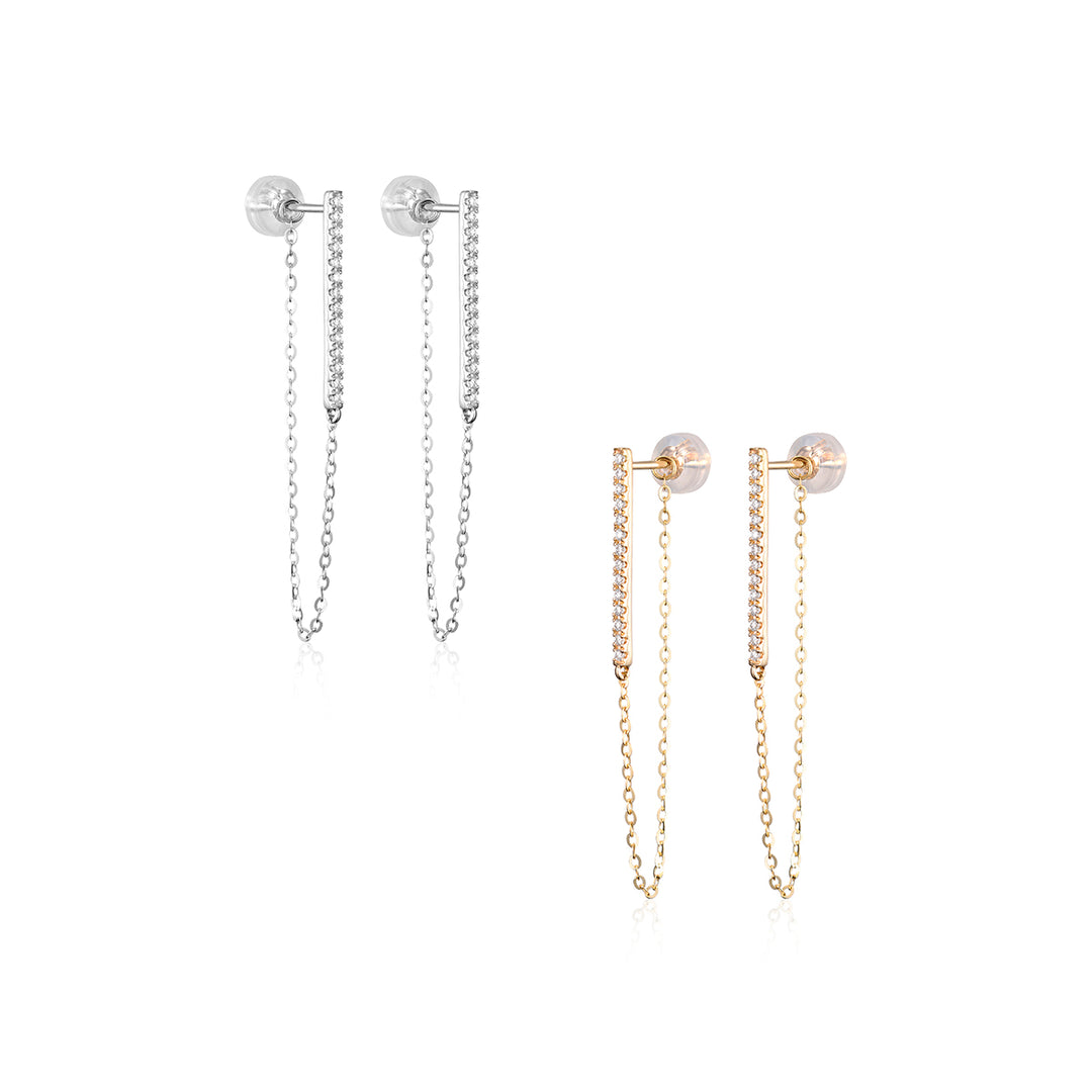 Diamond Bar Earring Enhancer