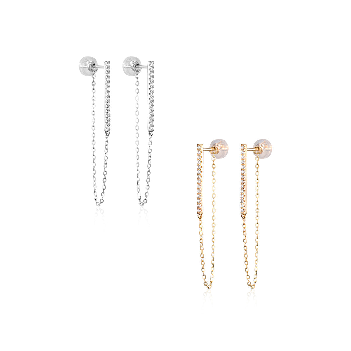 Diamond Bar Earring Enhancer