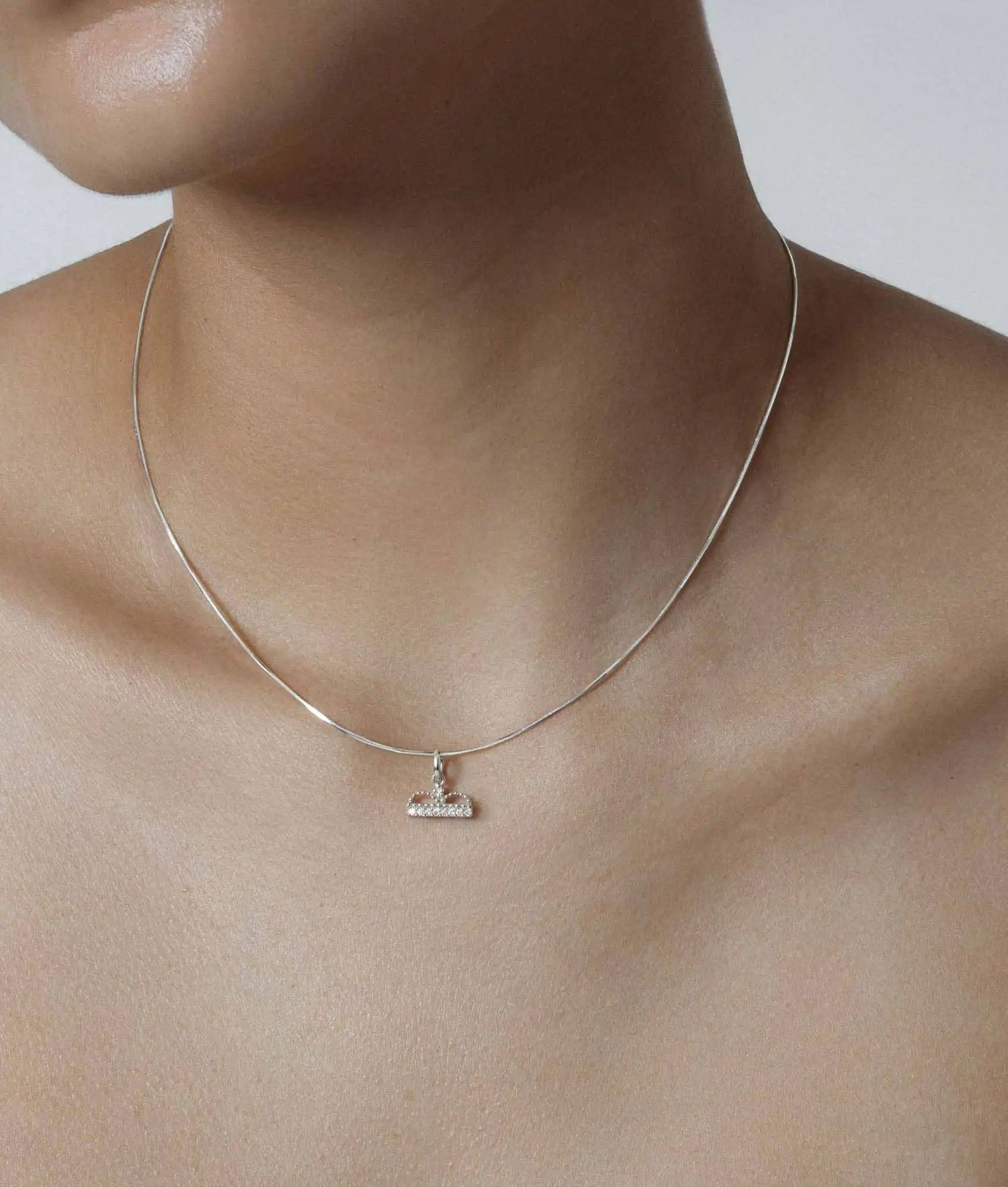 Diamond Crown Pendant