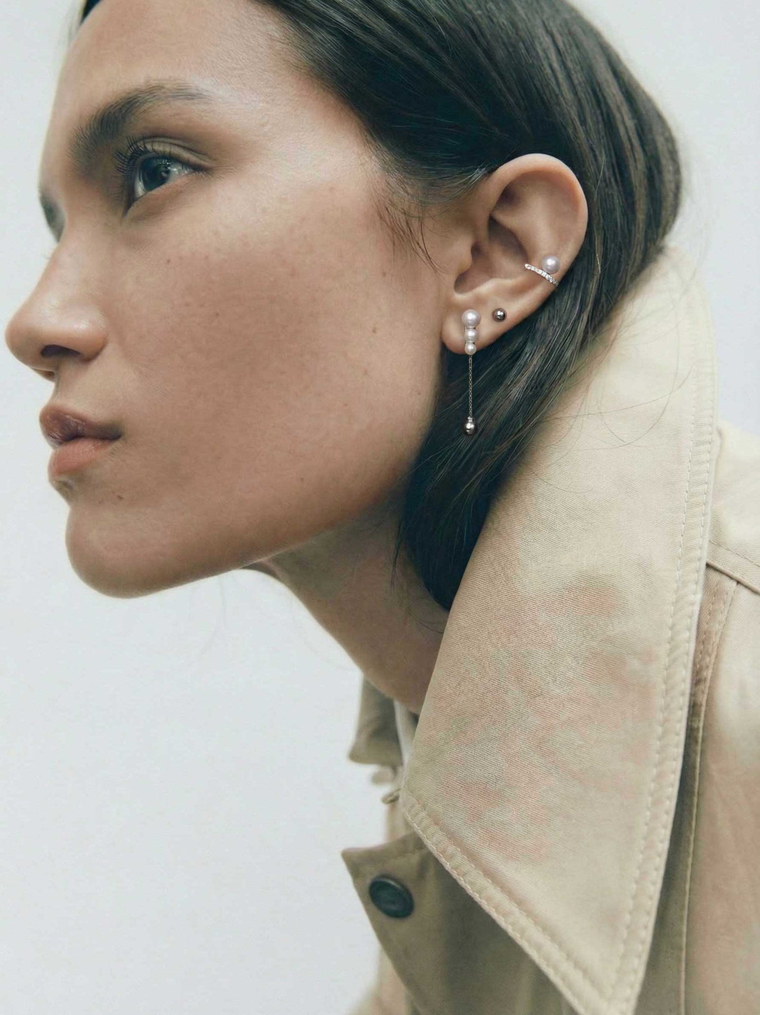 Gold Drop Earring Enhancer