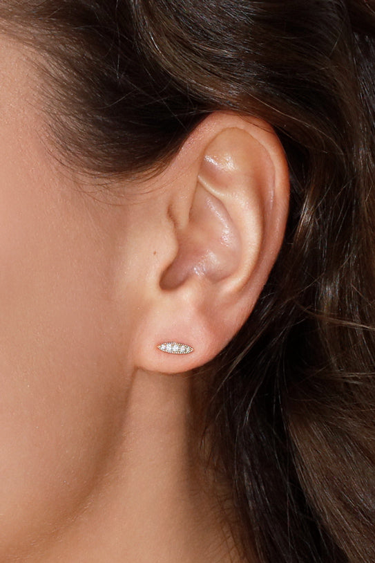 Diamond Marquise Earring