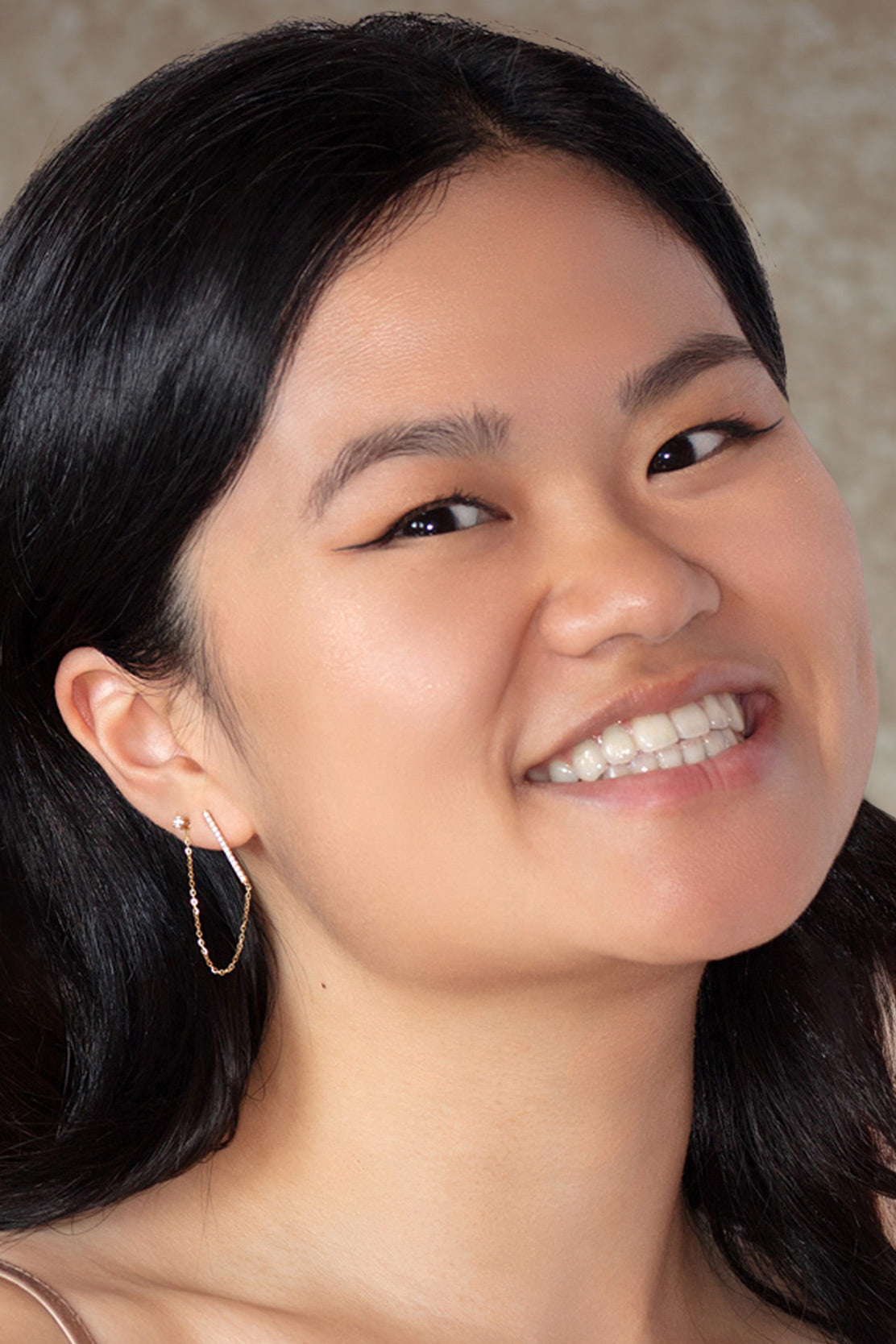 Diamond Bar Earring Enhancer