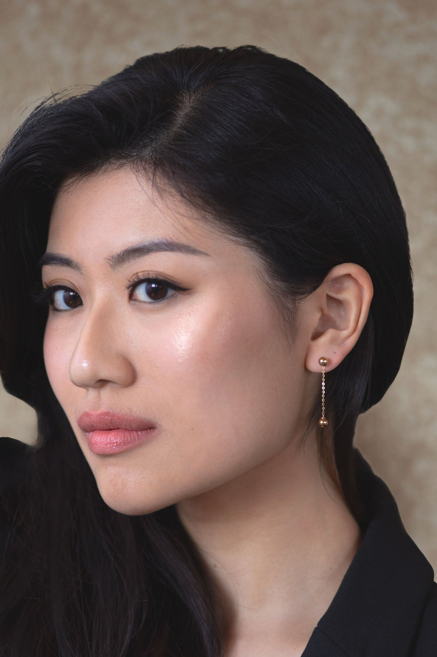 Gold Drop Earring Enhancer