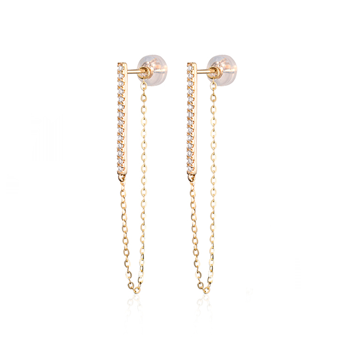 Diamond Bar Earring Enhancer