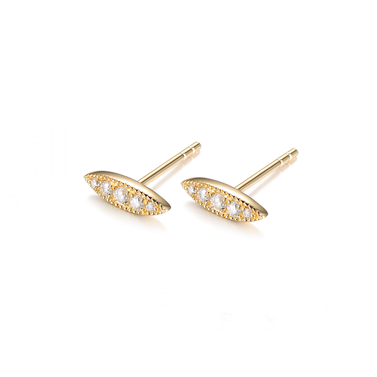 Diamond Marquise Earring