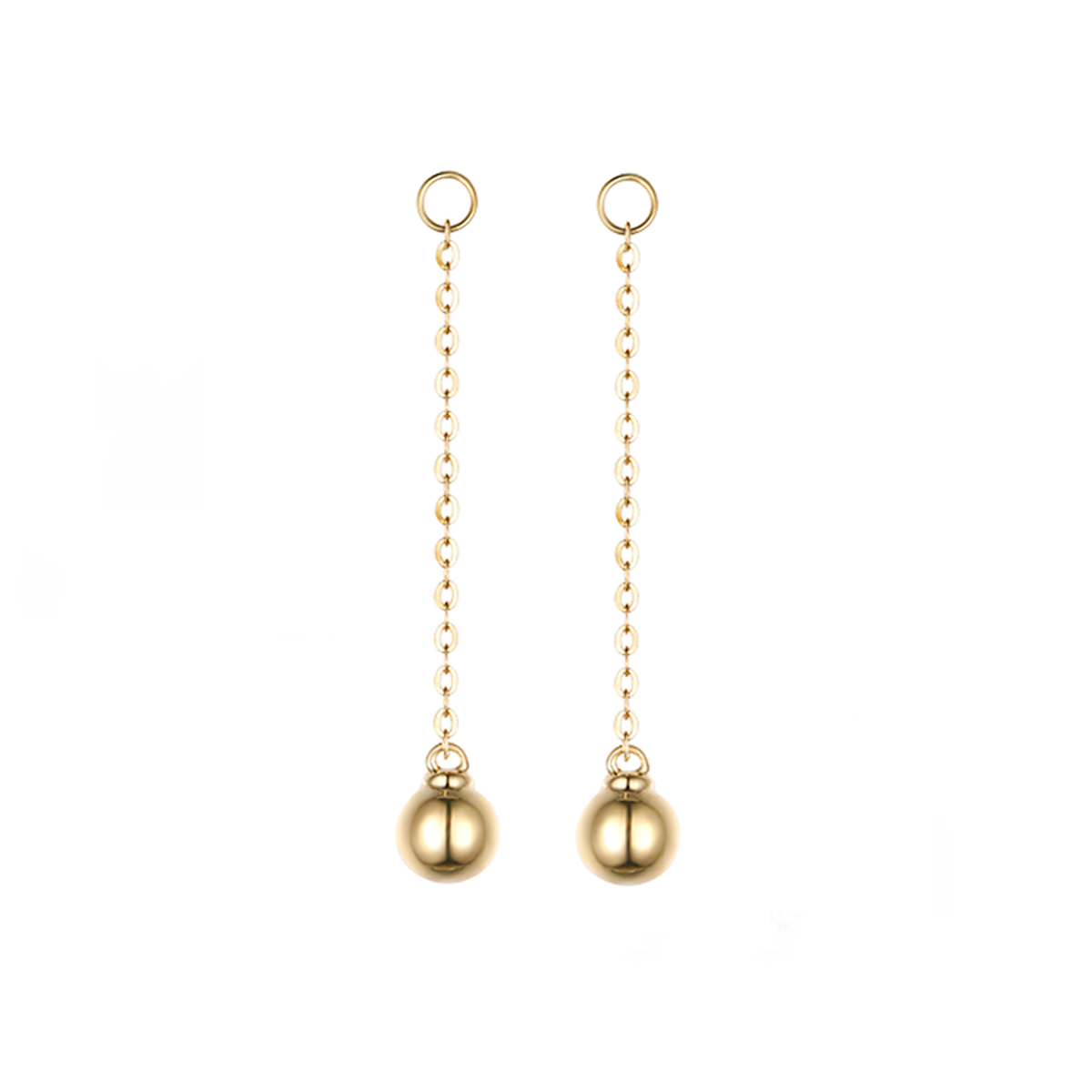 Gold Drop Earring Enhancer