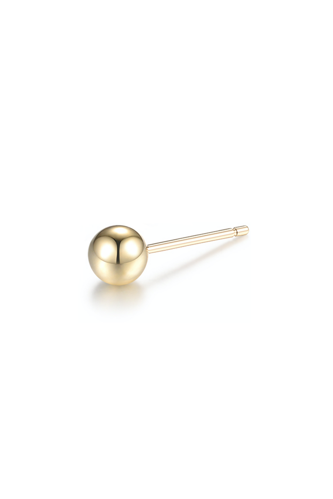 Classic Gold Orb Earring