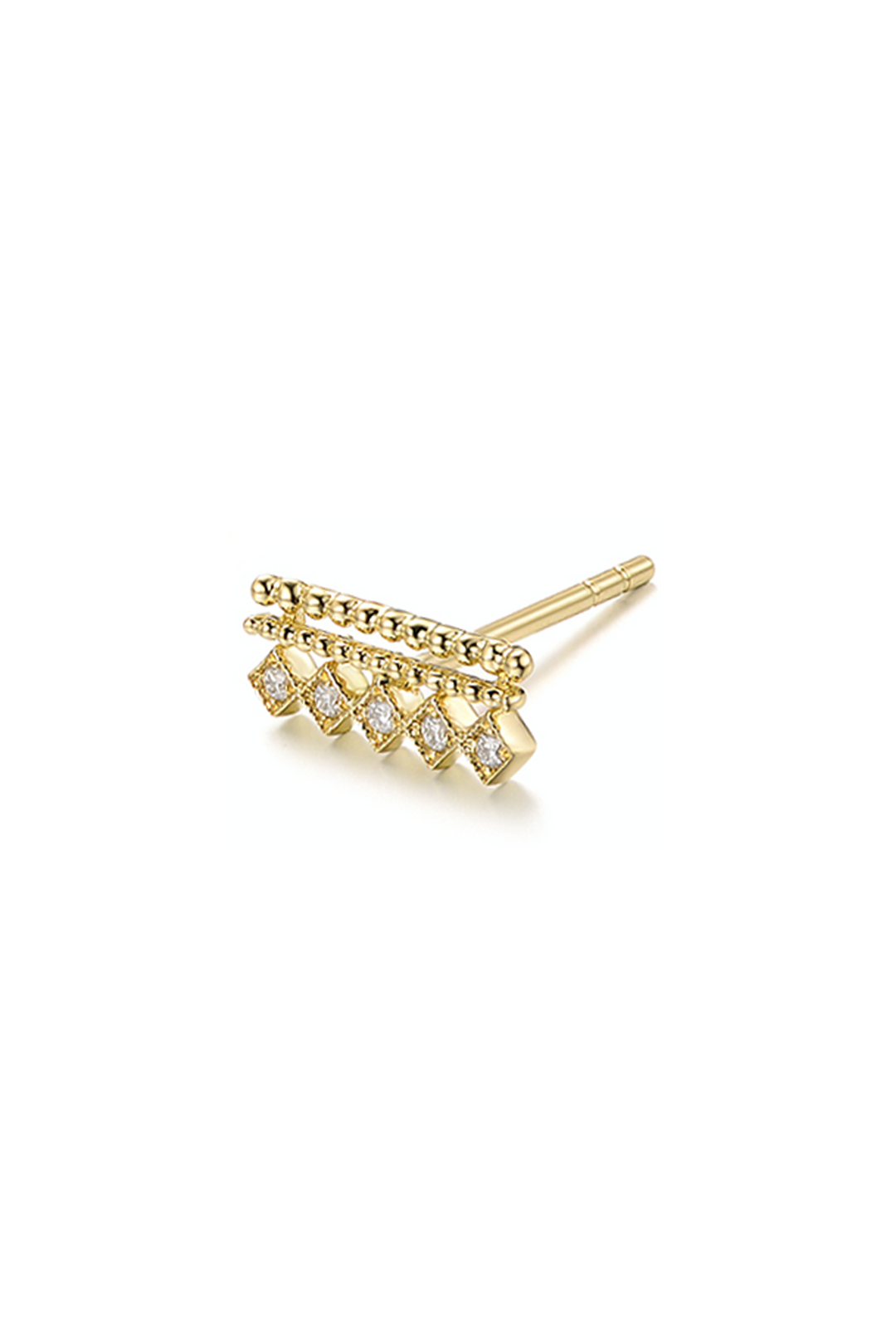 Diamond Lattice Earring