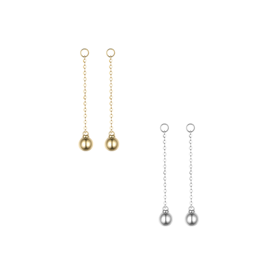 Gold Drop Earring Enhancer